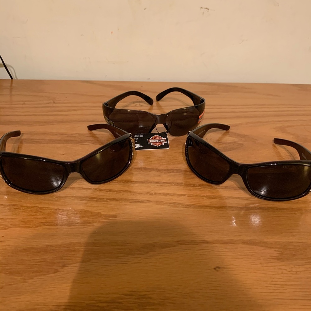 Set of 3 Motorcycle sunglasses